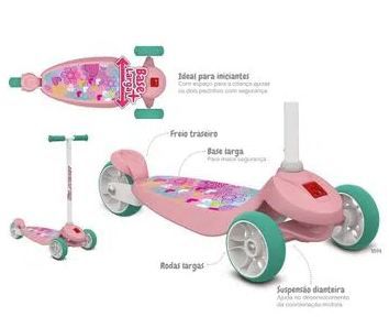 PATINETE SKATENET KID FLOWER