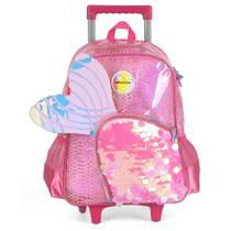MOCHILA C/ RODA SEREIA ROSA