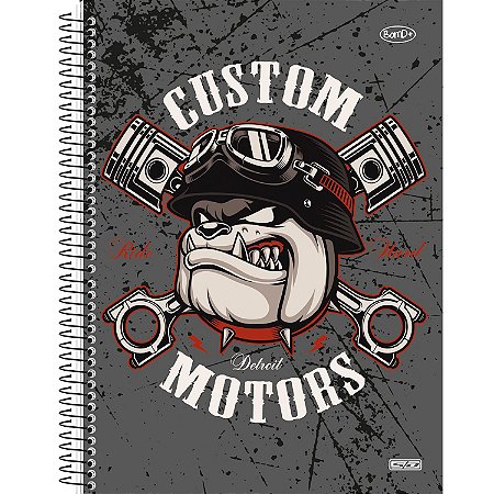 CADERNO 1 MT 80 FOLHAS BOM D+ FEM