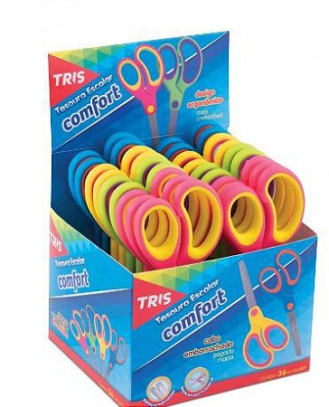 TESOURA COMFORT TRIS