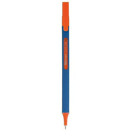 CANETA SUPER FINA LÍQUIDA 0.4 LARANJA NEON