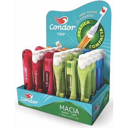 MINI ESCOVA DENTAL CONDOR COM PROTETOR