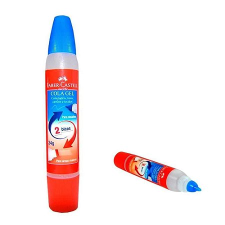 COLA GEL 02 BICOS 34G FABER CASTELL