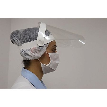 PROTETOR FACIAL 100% TRANSPARENTE