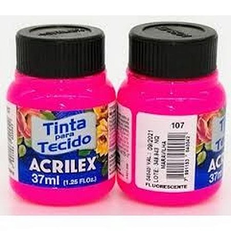 TINTA DE TECIDO FLUORESCENTE PINK