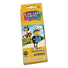 GIZ DE CERA CURTO 15 CORES 68G