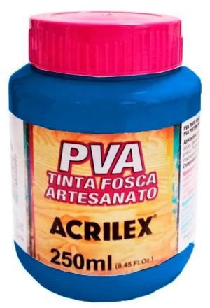 TINTA PVA 250ML AZUL TURQUESA