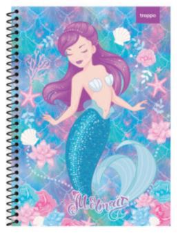 CADERNO 1x1 MERMAID SEREIA