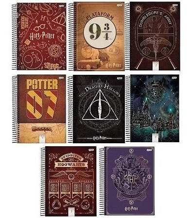 CADERNO 177X242MM HARRY POTTER
