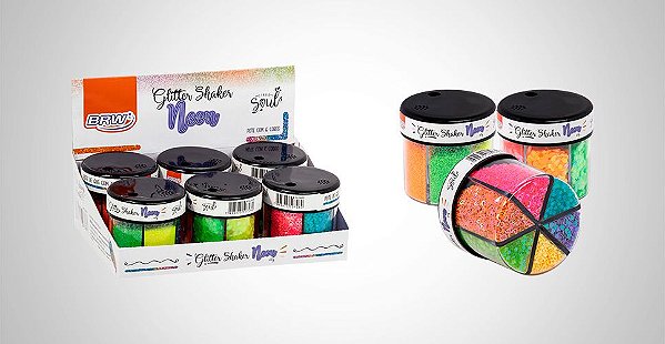 GLITTER SHAKER NEON 60G