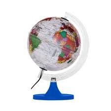 GLOBO 21CM LED BRANCO POLITICO