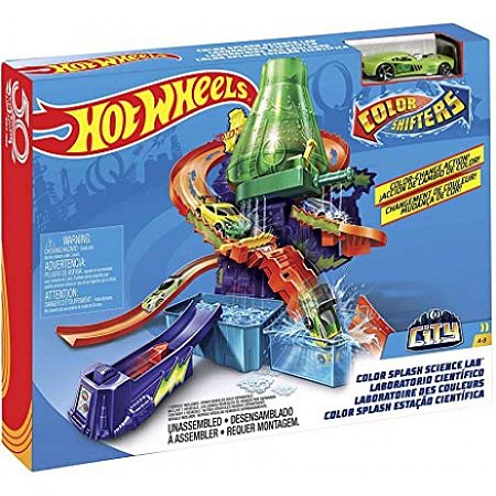 PISTA HOT WHEELS COLOR ESTAÇÃO CIENTIFICA