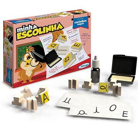 MINHA ESCOLINHA CARIMBOS VOGAIS