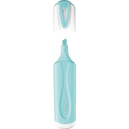 MARCA TEXTO AZUL PASTEL MAPED