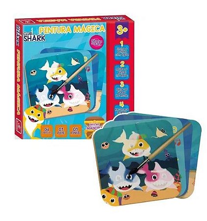 PINTURA MÁGICA CLUB SHARK