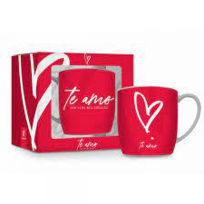 CANECA PORCELANA 360ML TE AMO
