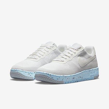 nike air force 1 crater flyknit blue