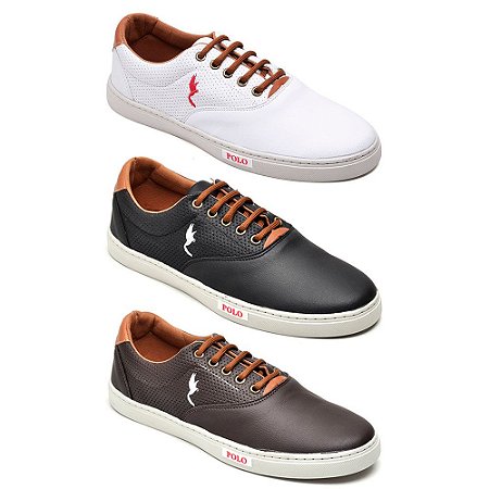 sapatos masculinos polo