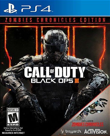 PRIMÁRIA Call of Duty Black Ops 3 Zombies Chronicles PS4 PS5 Mídia Digital - Aluguel 6 Meses - Pt-Br