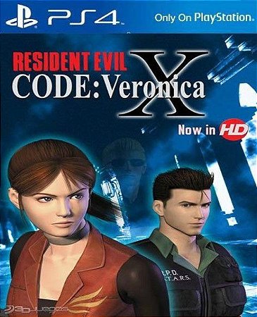 PRINCIPAL Resident Evil Code Veronica X PS4 PS5 ORIGINAL - Aluguel 6 Meses