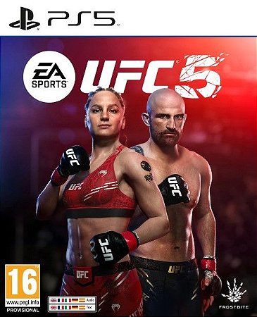 PRINCIPAL UFC 5 PS5 ORIGINAL - Aluguel 6 Meses - Pt-Br