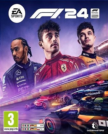 PRINCIPAL F1 24 PS4 PS5 ORIGINAL - Aluguel 6 Meses - Pt-Br
