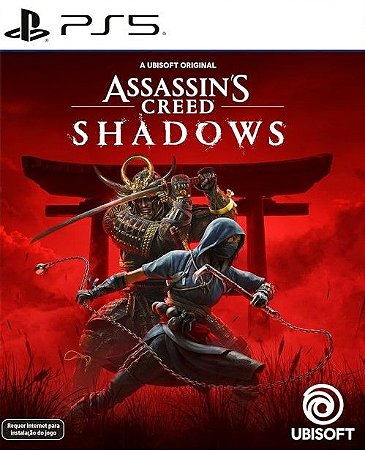 PRINCIPAL Assassin’s Creed Shadows PS5 Aluguel 6 Meses - Pt-Br - ORIGINAL