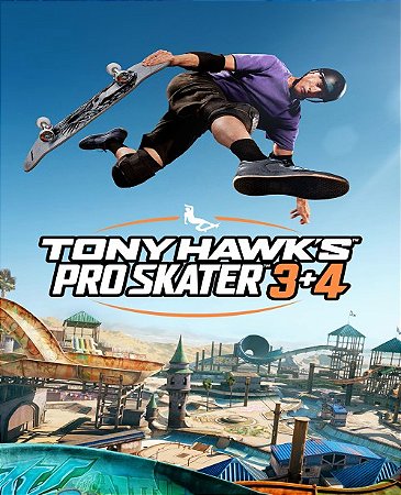 PRINCIPAL Tony Hawk's Pro Skater 3 + 4 PS4 PS5 ORIGINAL - Aluguel 6 Meses - Pt-Br