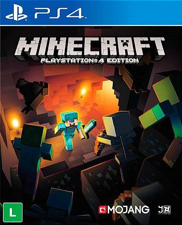 Minecraft PS4 Mídia Digital - Aluguel 30 Dias - Pt-Br