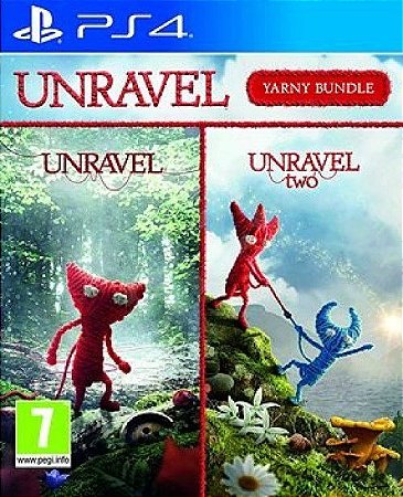 Unravel 1 + 2 PS4 Mídia Digital - Aluguel 15 Dias