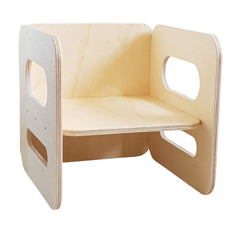 Cadeira cubo Montessori - PEQUENA