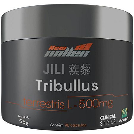 TRIBULUS TERRESTRIS JI LI 500MG 90 CÁPSULAS NEW MILLEN