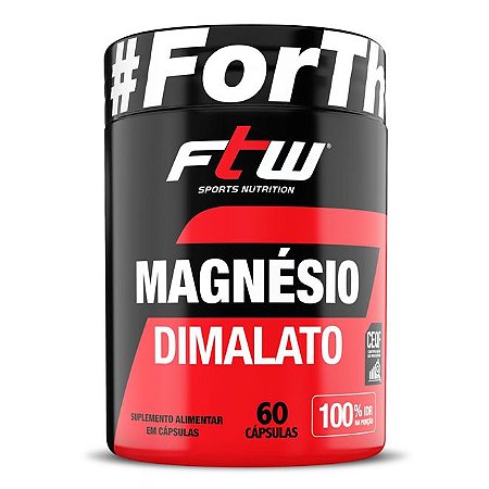 MAGNÉSIO DIMALATO 60 CÁPSULAS