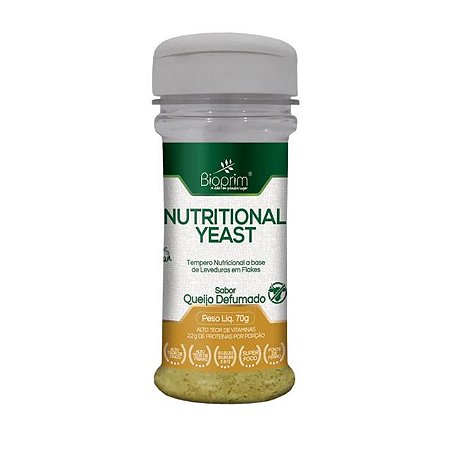 LEVEDURA NUTRICIONAL - SABOR QUEIJO DEFUMADO 70G