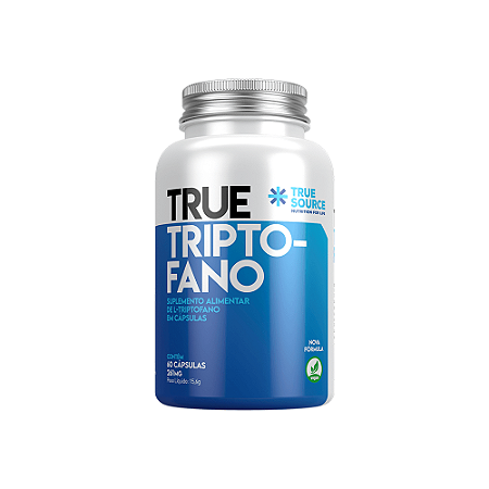 TRUE TRIPTOFANO250MG 60 CÁPSULAS - TRUE SOURCE