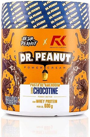 PASTA DE AMENDOIM DR PEANUT CHOCOTINE 600G