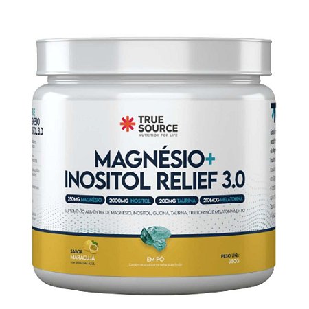 MAGNÉSIO INOSITOL RELIEF 3.0 MARACUJÁ 350G