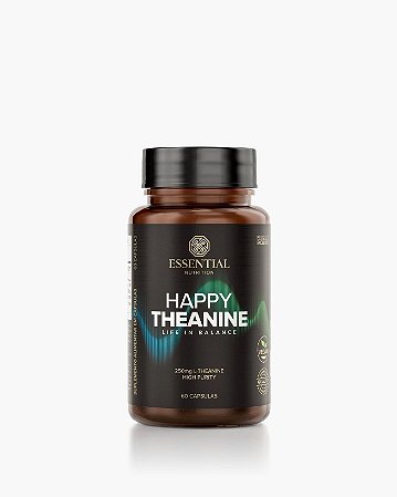 Happy Theanine 60 Cápsulas Essential Nutrition