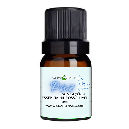 Essência Hidrossolúvel Aroma e Terapias 10ml - Paz