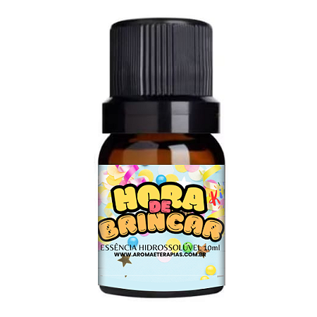 Essência Hidrossolúvel Aroma e Terapias 10ml - Hora de brincar Kids