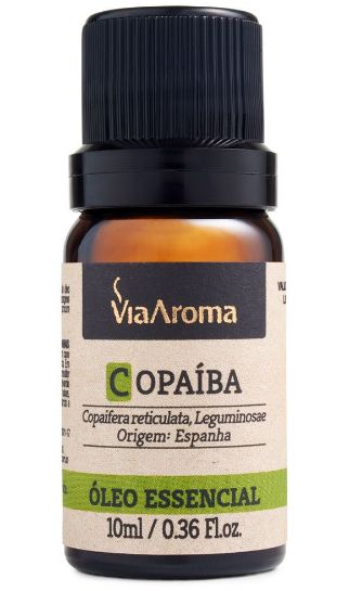 Óleo essencial Copaíba 10ml - Via Aroma