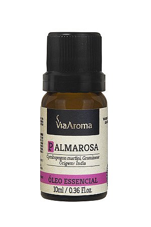 Óleo Essencial Palmarosa 10ml - Via Aroma