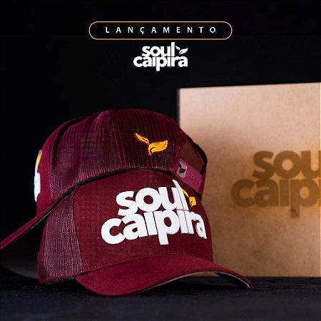 Boné Soul Caipira - Bordô