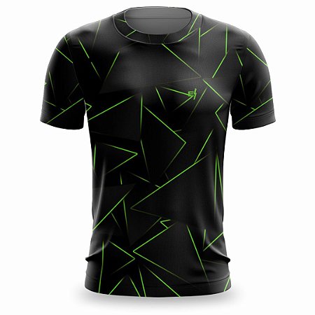 Camiseta Fitness Masculina Neon Green
