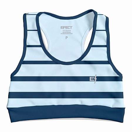 Top Cropped Efect Fitness Feminino