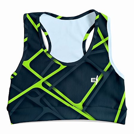 Top Cropped Efect Fitness Feminino