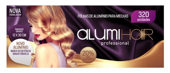 Alumihair Grande 12x30cm 320 Folhas