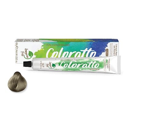 Louro Claríssimo Cinza 9.1 - Coloração sem Amônia Coloratto 60gr