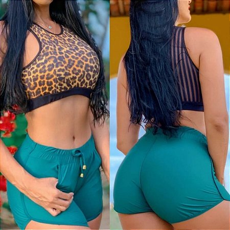 Short Curto Poliamida