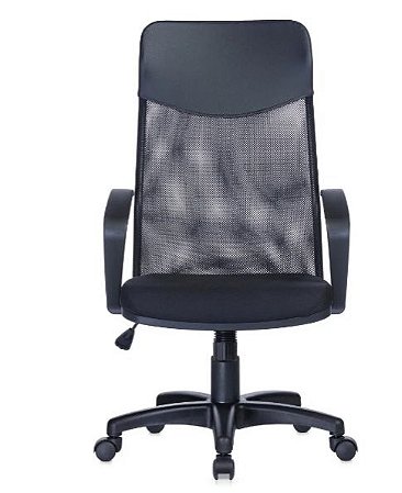 Cadeira Escritório Tela Luxo Presidente STD Braço Fixo RH167 Original Rhodes